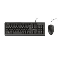 Tastatur mit Maus Trust 23970 Schwarz Qwerty US