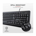 Tastatur Trust Trust Schwarz Qwerty Spanisch