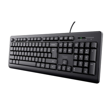 Tastatur Trust TK-150 Schwarz QWERTY