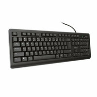 Tastatur Trust 23982 Schwarz Qwerty Spanisch