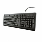 Tastatur Trust 23982 Schwarz Qwerty Spanisch