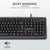 Tastatur Trust 23982 Schwarz Qwerty Spanisch