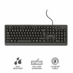 Tastatur Trust 23982 Schwarz Spanisch QWERTY