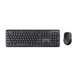 Tastatur mit Drahtloser Maus Trust TKM-350 Schwarz QWERTY