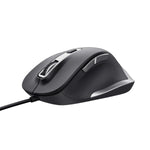 Schnurlose Mouse Trust 24728 Schwarz