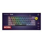 Gaming Tastatur Trust GXT 867 Acira Schwarz Bunt QWERTY Qwerty US