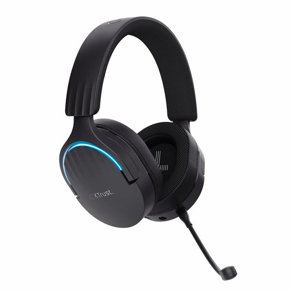 Kopfhörer mit Mikrofon Trust 24901 GXT491 FAYZO WIRELESS Schwarz