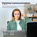 Kopfhörer mit Mikrofon Trust 25087 Schwarz