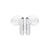 Bluetooth in Ear Headset Trust Yavi Weiß