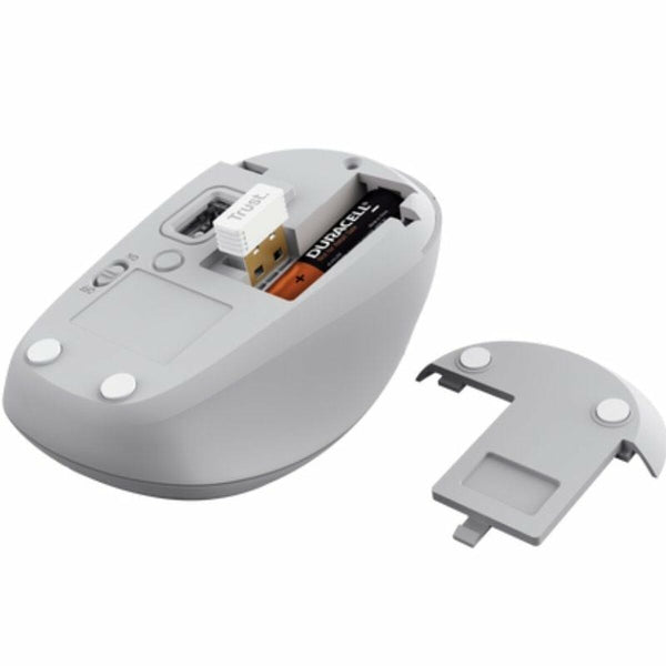 Schnurlose Mouse Trust Yvi+ Weiß 1600 dpi