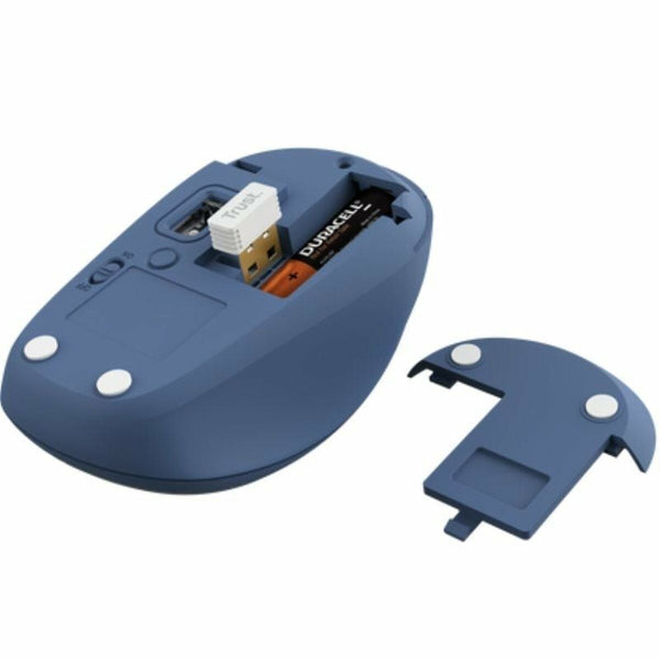 Schnurlose Mouse Trust Yvi+ Blau 1600 dpi