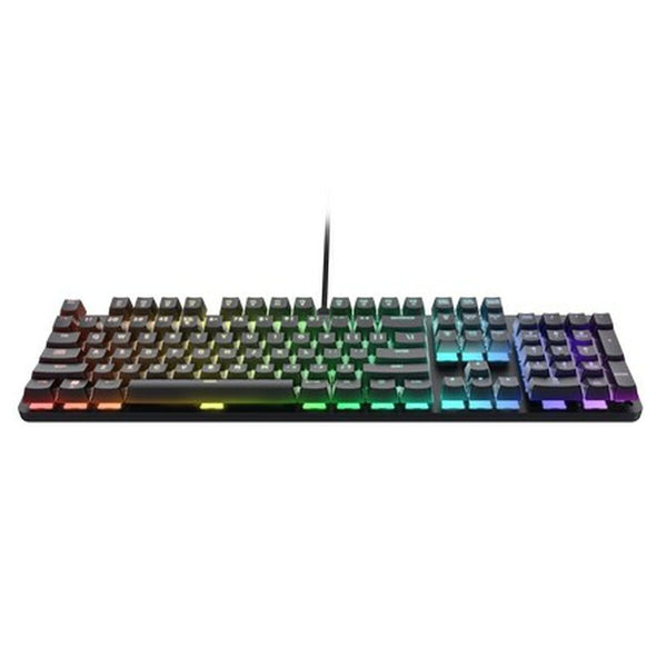 Gaming Tastatur Trust GXT 871 Zora Schwarz Bunt QWERTY Qwerty US