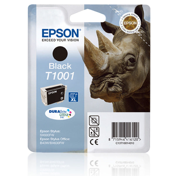 Original Tintenpatrone Epson T1001 Schwarz