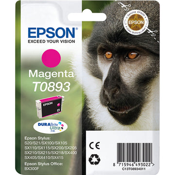 Original Tintenpatrone Epson T0893 Magenta