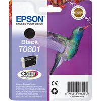 Original Tintenpatrone Epson C13T08014011 Schwarz