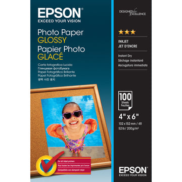 Tinte und Fotopapierpackung Epson C13S042548 A7 (1 Stück)