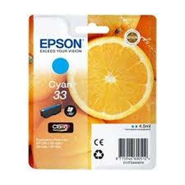 Original Tintenpatrone Epson C13T33424010 Türkis