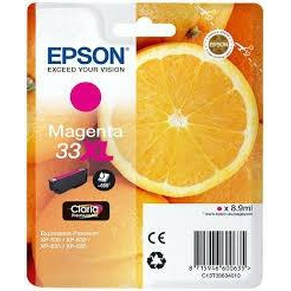 Original Tintenpatrone Epson C13T33634010 Rot Magenta