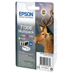 Original Tintenpatrone Epson SX525WD/620FW/ OFFICE B42WD/525WD/625FWD/925FWD Dreifarbig (4 Stück)