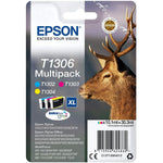 Original Tintenpatrone Epson SX525WD/620FW/ OFFICE B42WD/525WD/625FWD/925FWD Dreifarbig (4 Stück)