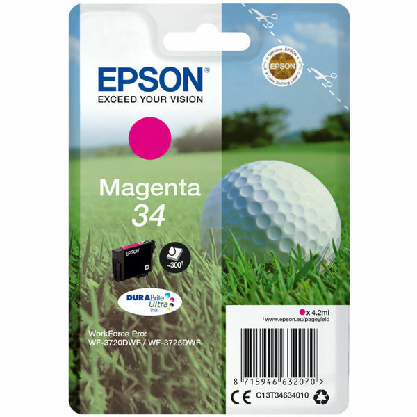 Original Tintenpatrone Epson C13T34634010 Magenta