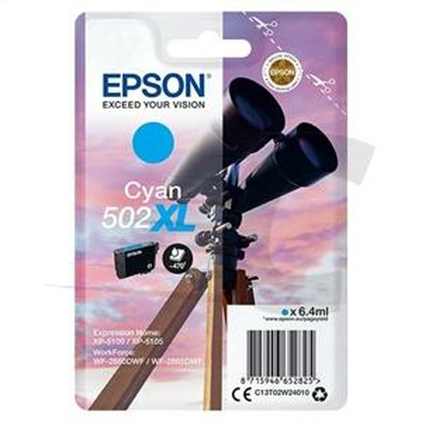 Original Tintenpatrone Epson XP-5100 5105 WF2860DWF 2865DWF Türkis (10 Stück)