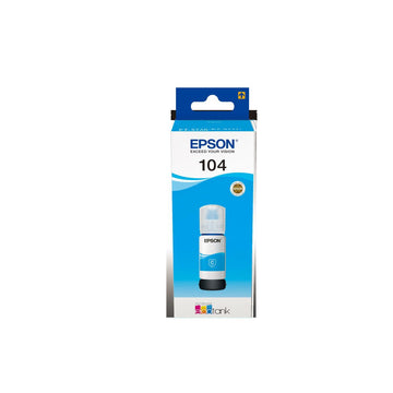 Original Tintenpatrone Epson 104 Türkis Bunt