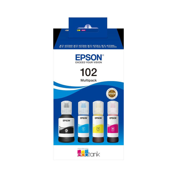 Original Tintenpatrone Epson 102 Schwarz Magenta