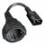 Stromkabel GEMBIRD PC-SFC14M-01 C14 Schwarz 15 cm