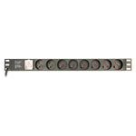 Schuko 19" 8 Steckerleiste mit An/Aus Schalter GEMBIRD EG-PDU-014-F (3 m)