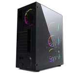 ATX Semi-Tower Gehäuse GEMBIRD CCC-FC-1500RGB Schwarz
