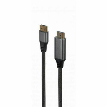 DisplayPort-Kabel zu HDMI GEMBIRD CC-DP-HDMI-4K-6 Schwarz 1,8 m 4K Ultra HD