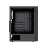 ATX Semi-Tower Gehäuse GEMBIRD Fornax 2500 ARGB Schwarz Bunt