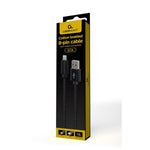 USB auf Lightning Verbindungskabel GEMBIRD CCDB-mUSB2B-AMLM-6 Schwarz 1,8 m