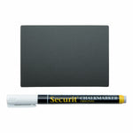 Tafel Securit Mit Unterstützung Satz 7,4 × 10,5 cm 20 Stück Schwarz