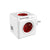 Würfel mit Steckdosenanschluss Allocacoc Powercube Original 1202 USB 250 V 16 A
