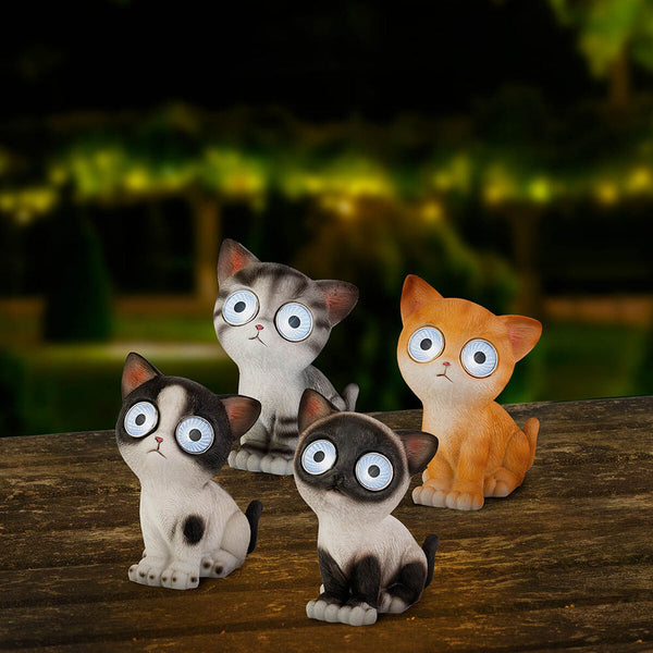 Solarlampe Lumineo Katze