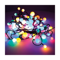 LED-Lichterkette Lumineo Cherry Bunt 14 m