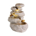 Springvand Lumineo Innen Gestein Stein (18 x 23 x 35 cm)