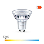 LED-Lampe Philips F 4,6 W GU10 390 lm 5 x 5,4 cm (2700 K)