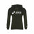 Damen Sweater mit Kapuze Asics Big Schwarz