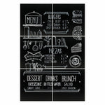 Tafel Securit Selbstklebende Haken Satz 40 x 40 cm 6 Stück