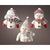 LED Schneemann Weihnachtsschmuck Lumineo 11 x 8 x 18 cm