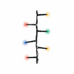 LED-Lichterkette Lumineo Bunt Warmes licht Warmes Weiß