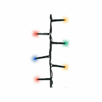 LED-Lichterkette Lumineo Bunt Warmes licht Warmes Weiß