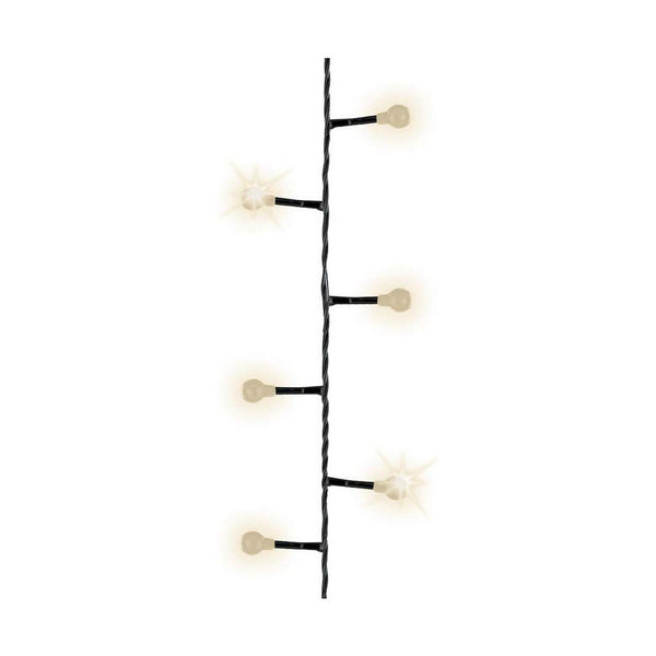 LED-Lichterkette Lumineo Cherry Compact Weiß (14 m)