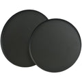 Tablettset Lifetime Matte Hinterseite Stahl kreisförmig Ø 35 cm 2 Stück