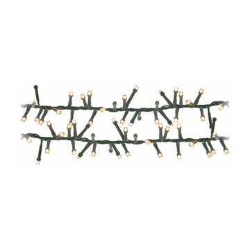 LED-Lichterkette Warmes licht Warmes Weiß 17 m grün