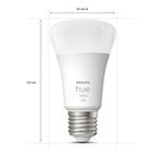 LED-Lampe Philips Starter Kit E27 9,5 W Weiß F (3 Stück)