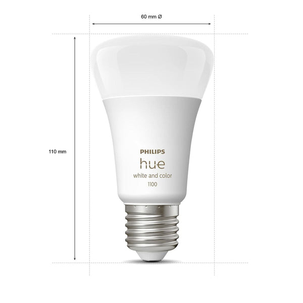 LED-Lampe Philips Kit de inicio E27 Weiß F 9 W E27 806 lm (6500 K)